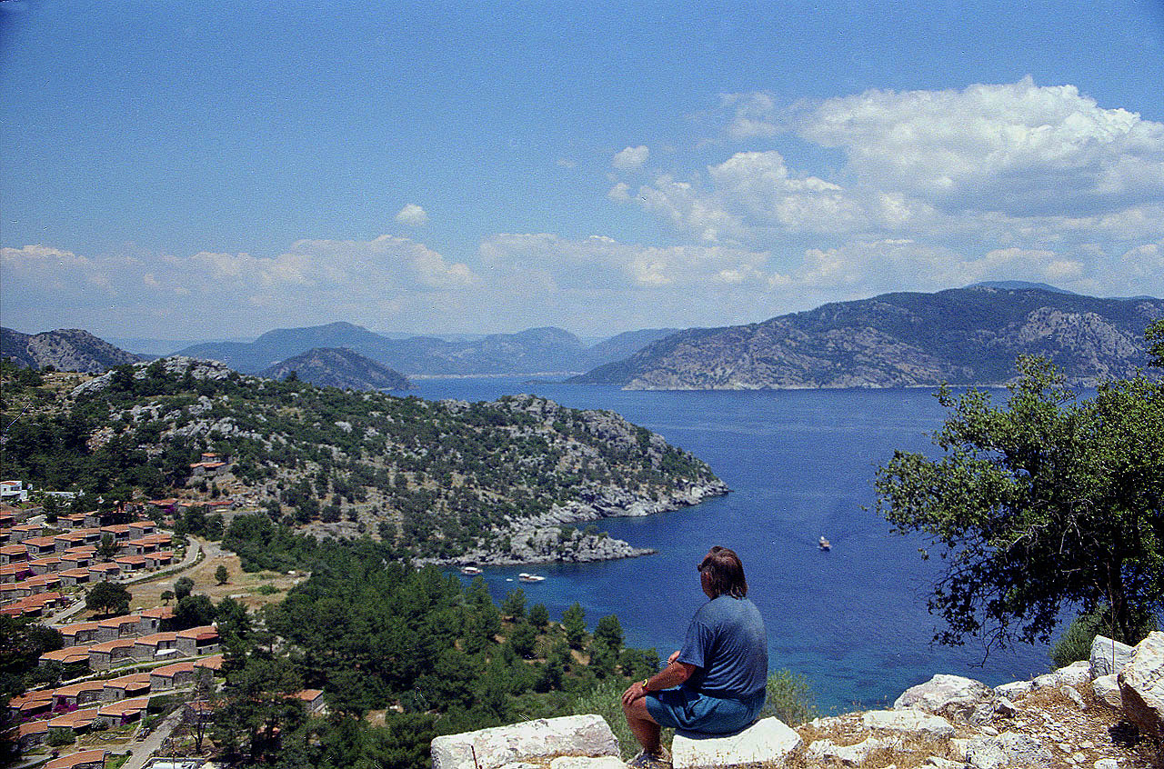 01.06.1996 | Amos   | Blick vom Burgberg nach Marmaris