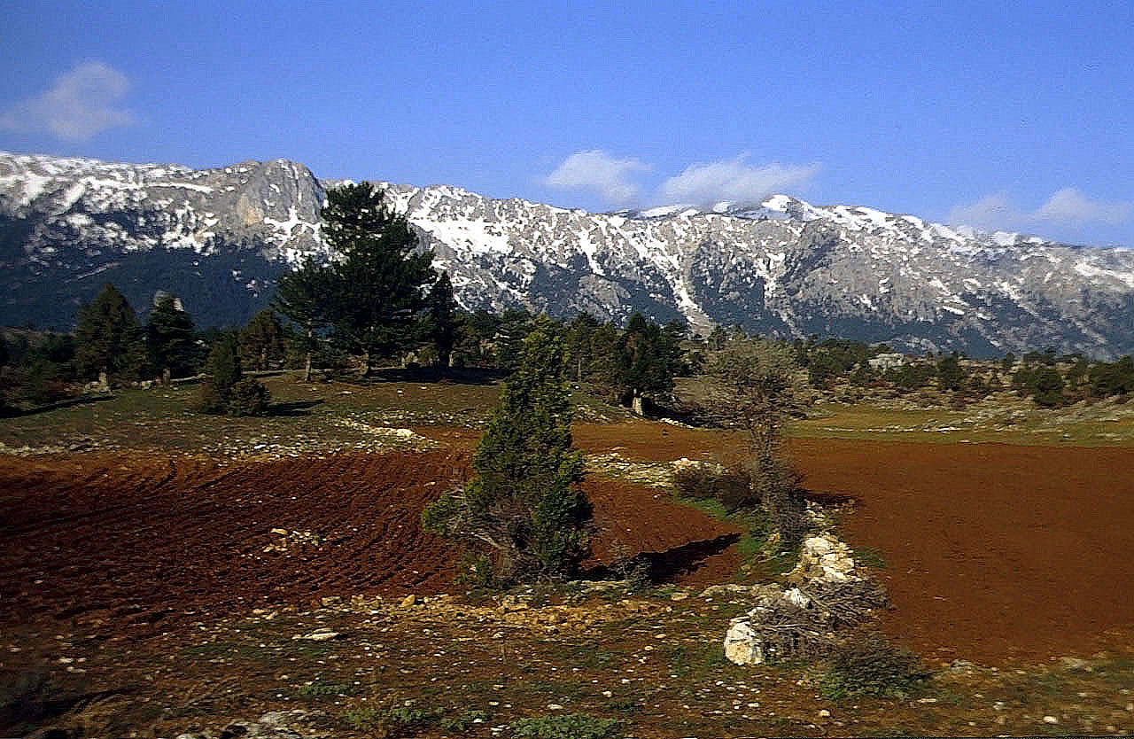 01.05.1993 | bei Camlik | alpines Taurus - Landschaftsbild bei Camlik
