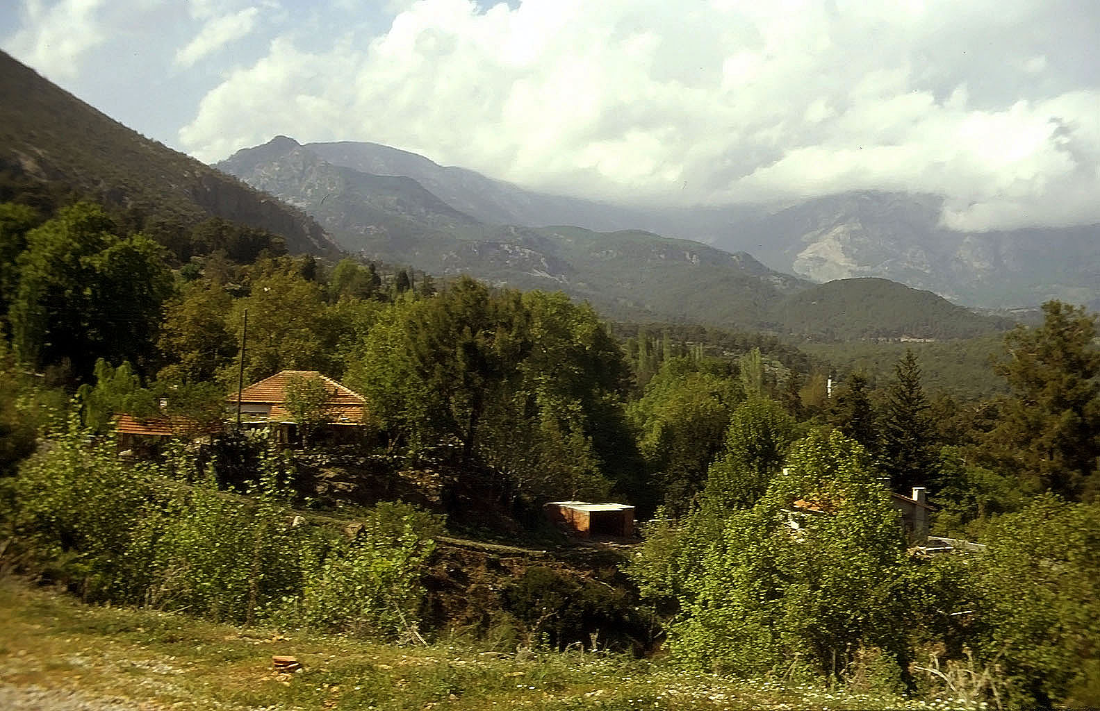 19.04.1993 | vor Cirali | Landschaftsbild weit oben