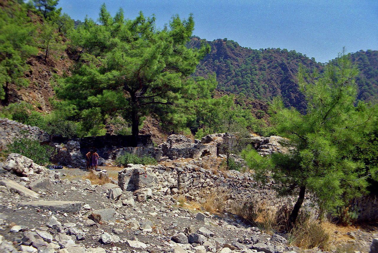 29.08.1995 | Kirche | byzantin. Kirchenruine