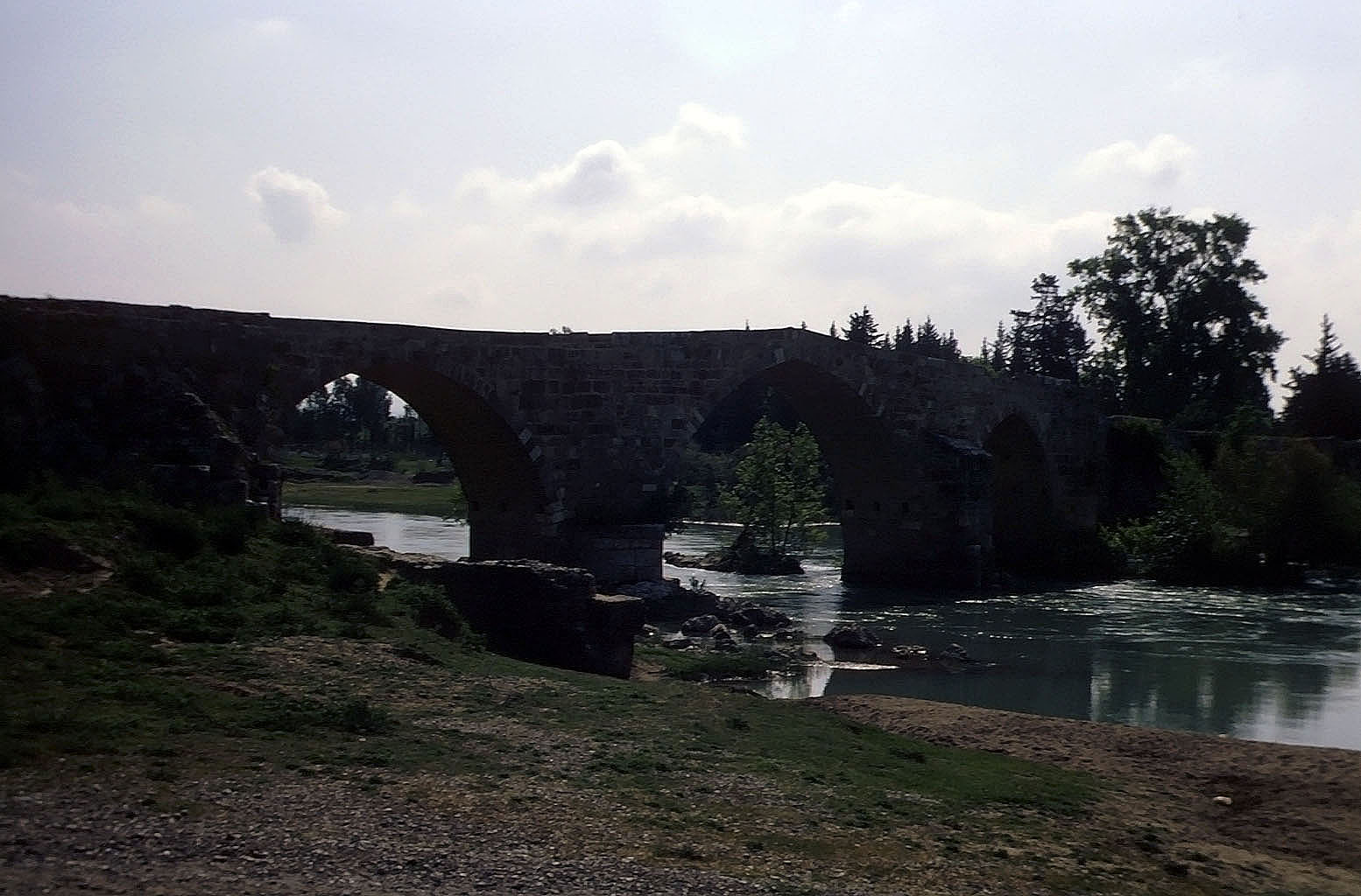28.04.1993 | Eurymedon Brücke | antike Brücke über den Eurymedon