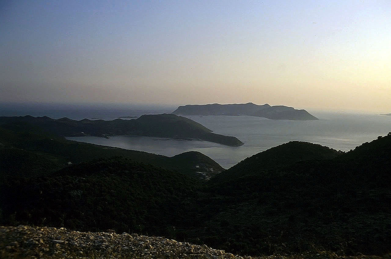 21.04.1993 | vor Kas | Bucht und Inseln bei Kas