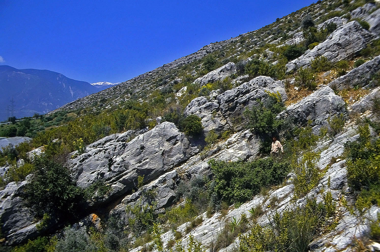 20.04.1993 | Hangsiedlung | im Direktsabstieg vom Heroon zum Theater
